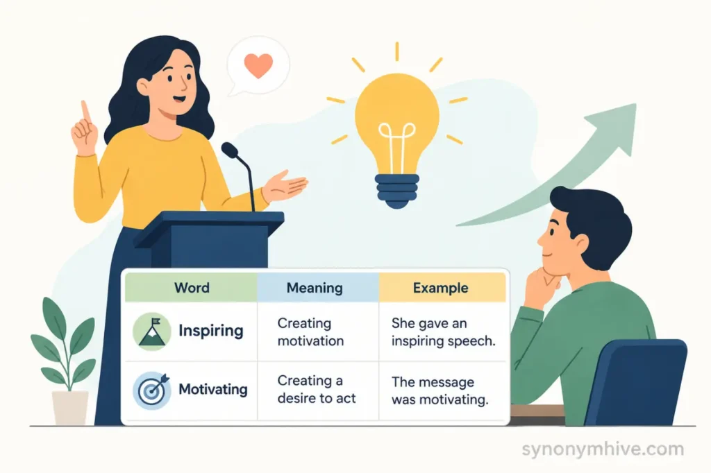 Adjective Forms Related To Inspire