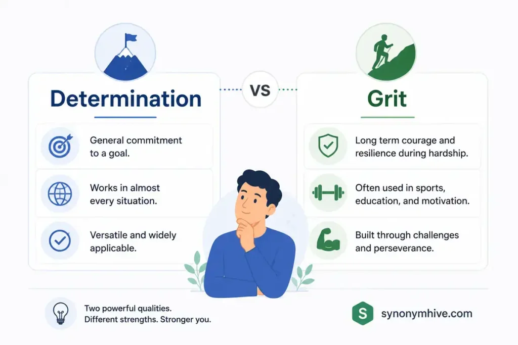 Determination Vs Grit