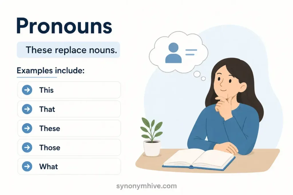 Do These Synonyms Belong to Different Parts of Speech?