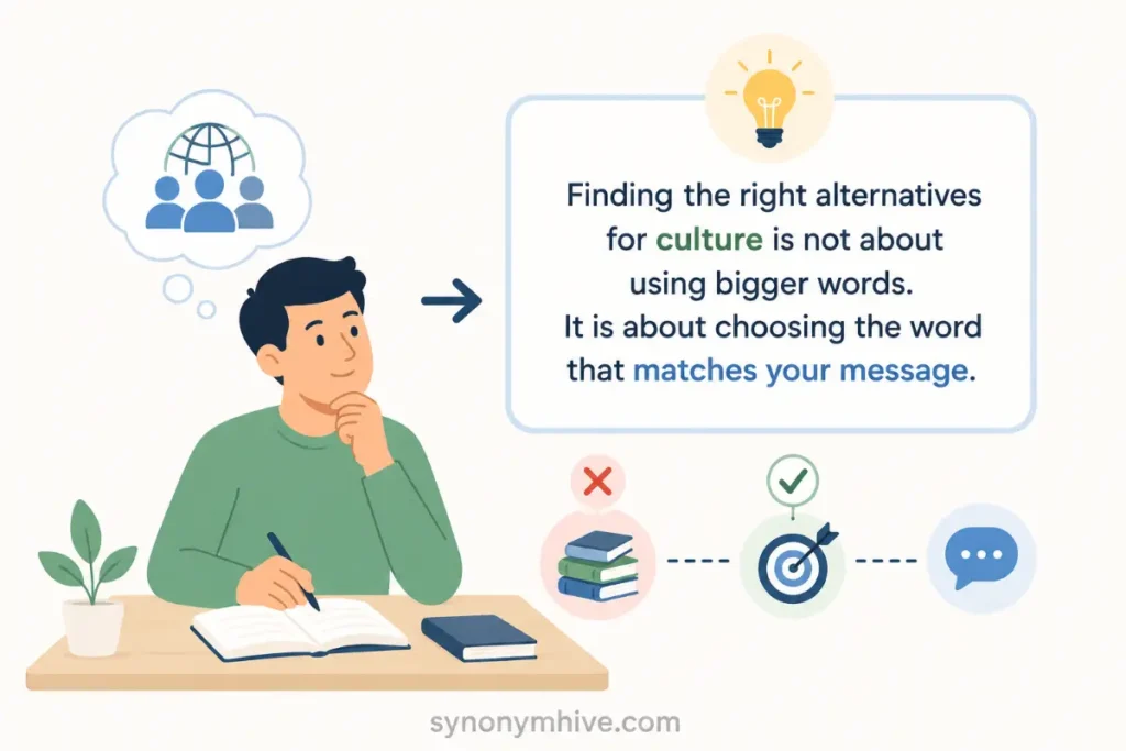 Final Thoughts On Synonyms For Culture