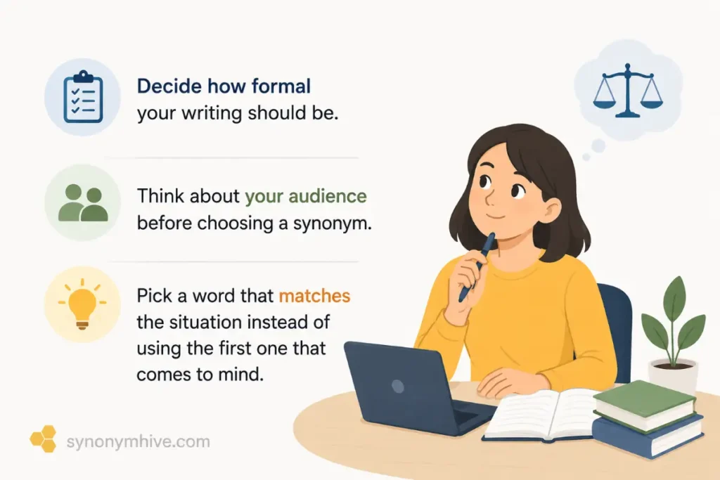 How To Choose The Right Synonym Every Time