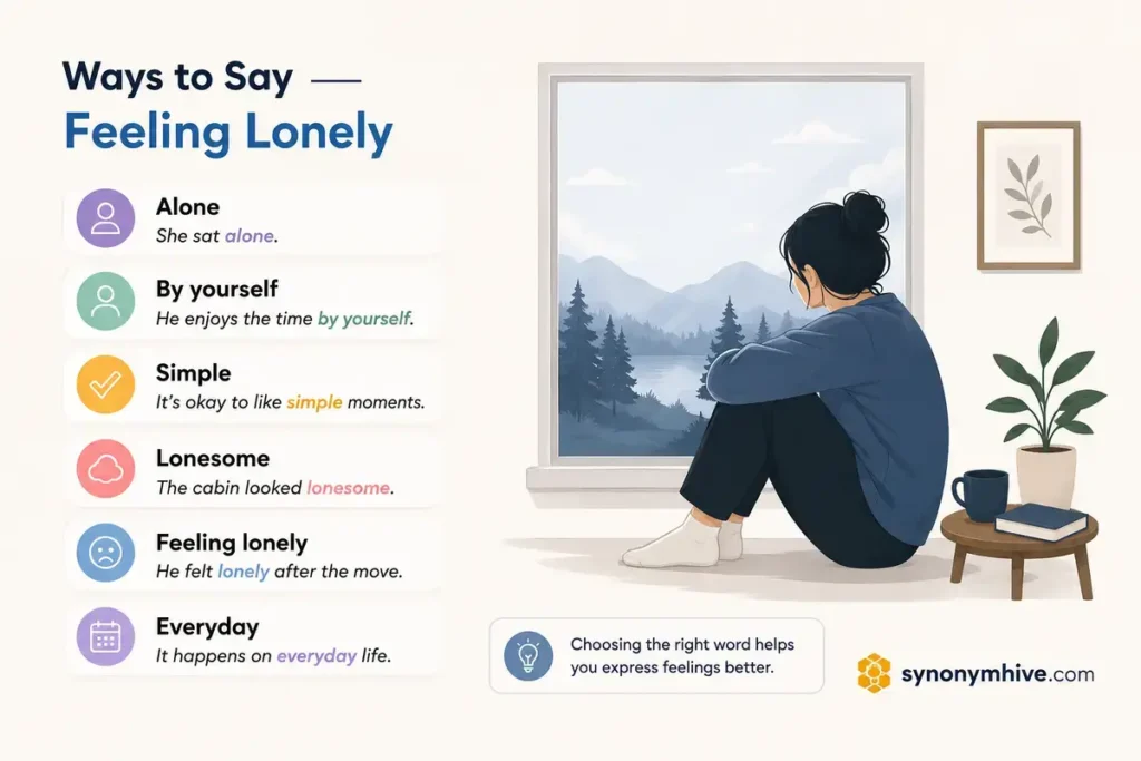 Master List Of Synonyms For Lonely