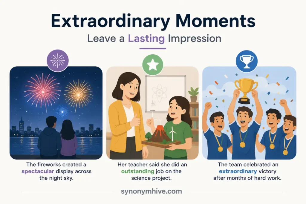 Real Life Examples Using Another Word For Amazing