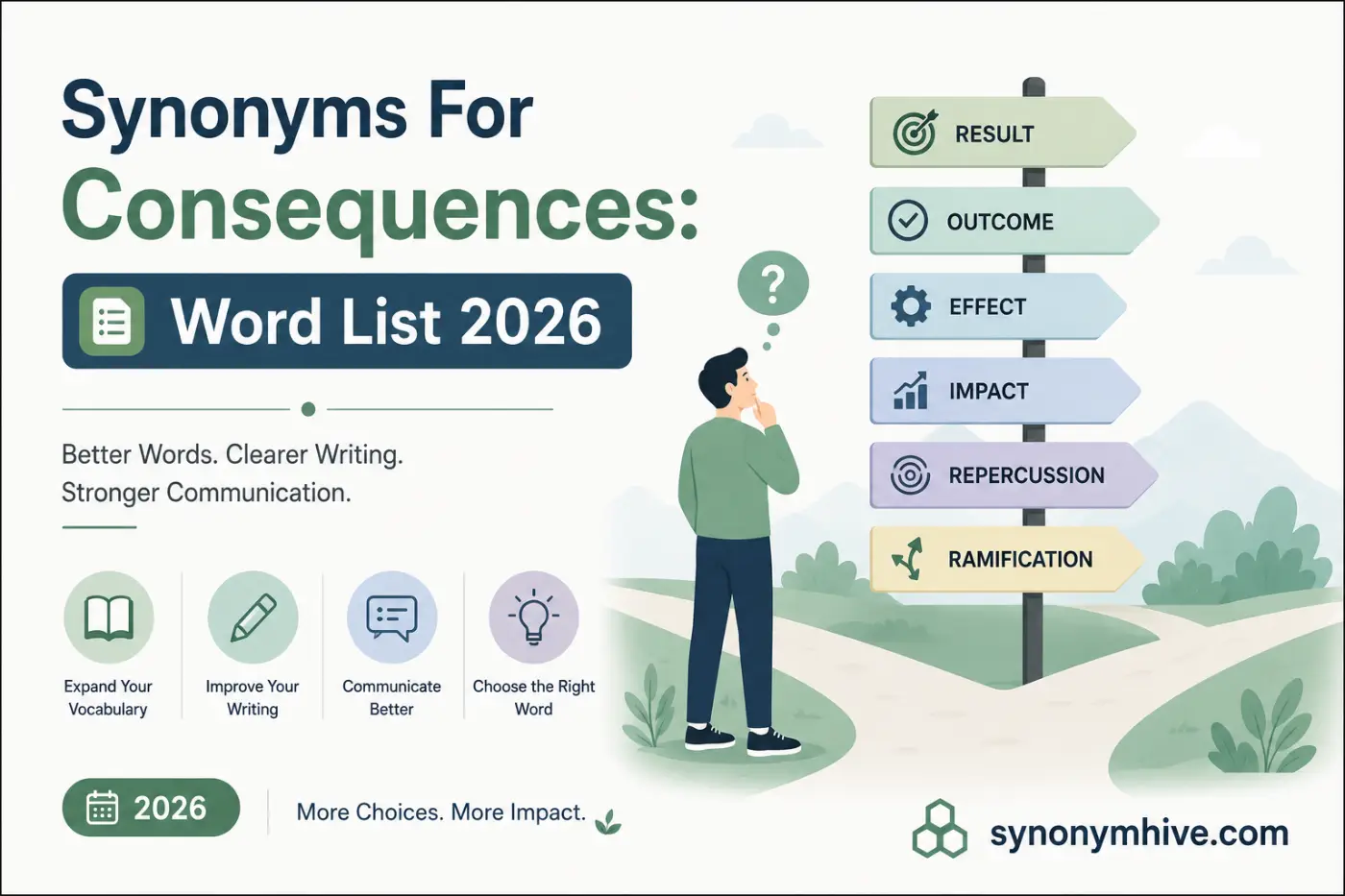 Synonyms For Consequences: Word List 2026