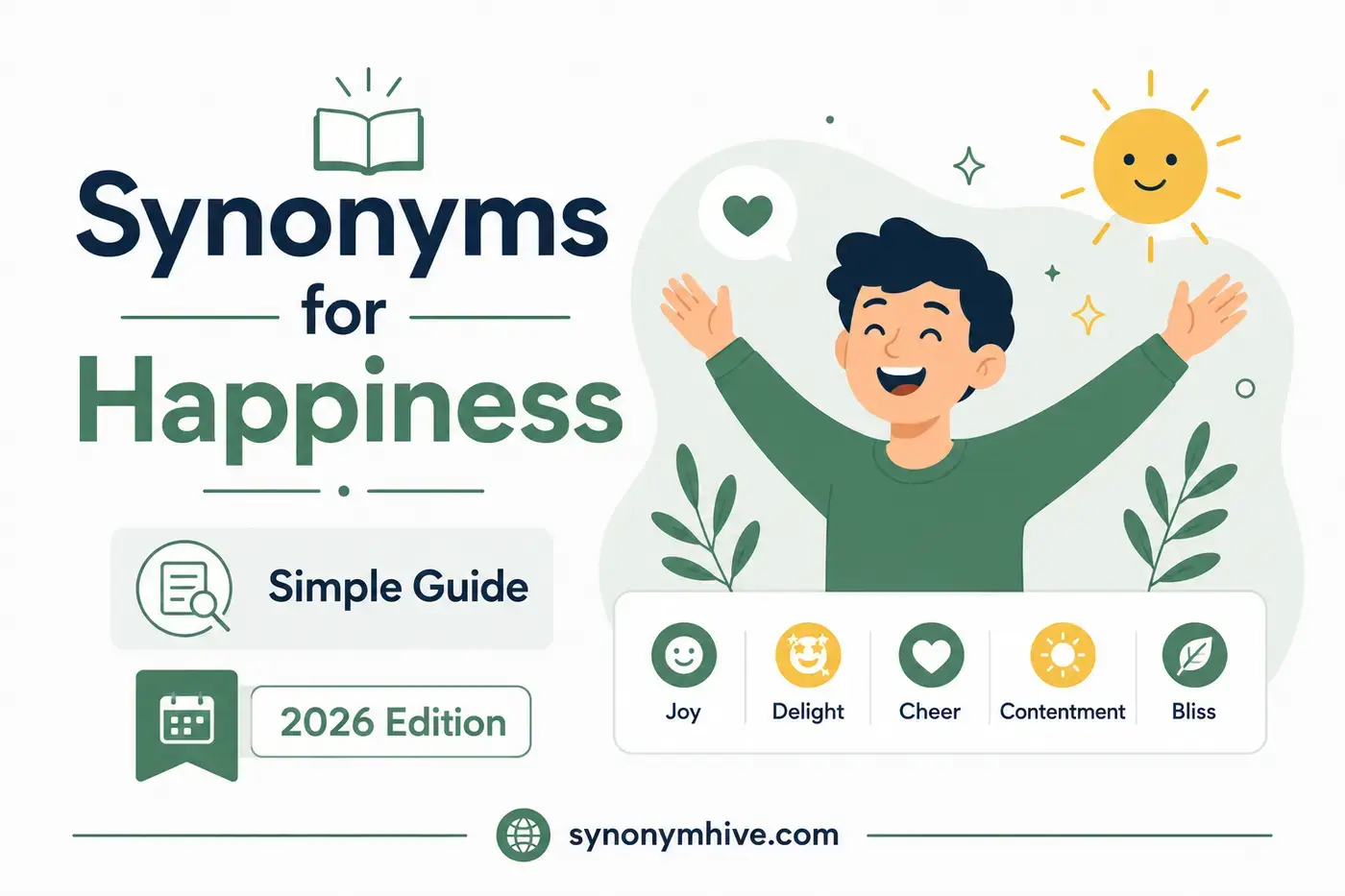 Synonyms for Happiness Simple Guide 2026 Edition