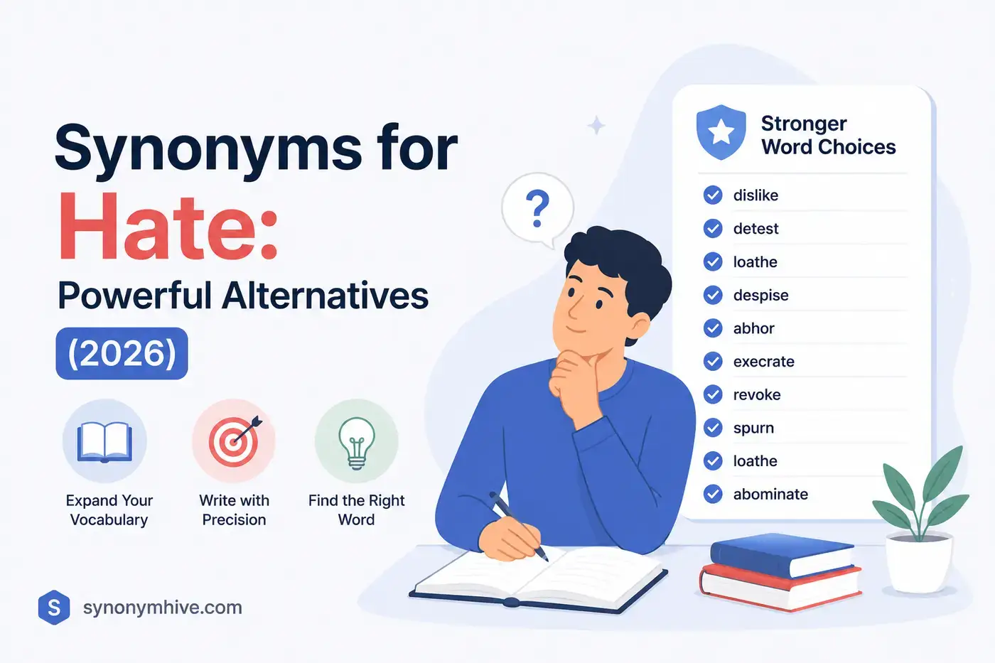 Synonyms for Hate: Powerful Alternatives (2026)