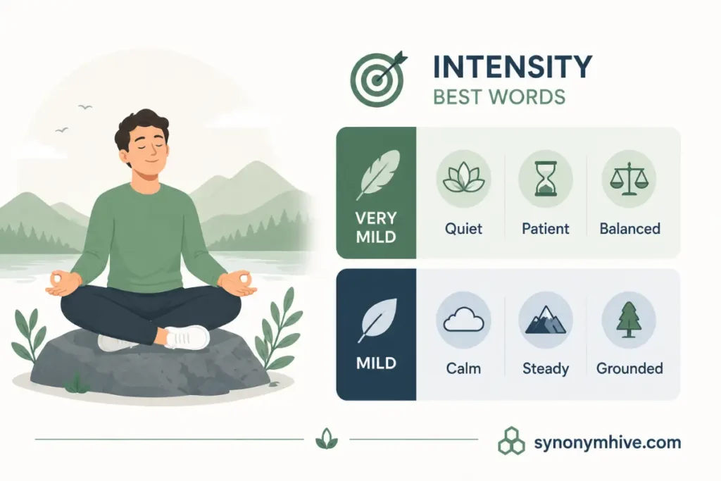 Synonyms Of Stoic By Intensity