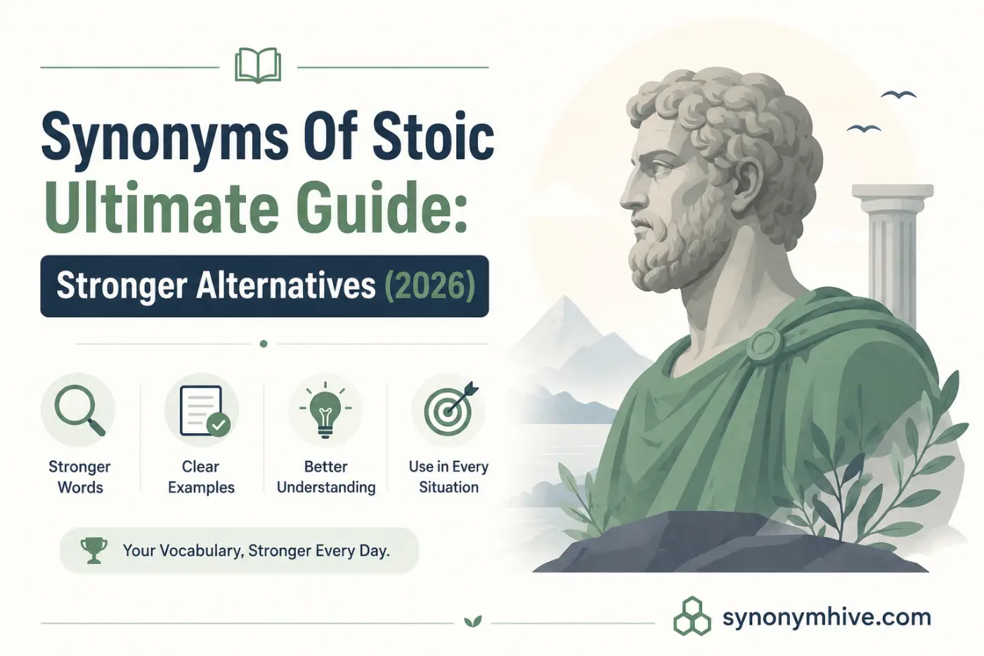 Synonyms Of Stoic Ultimate Guide: Stronger Alternatives (2026)
