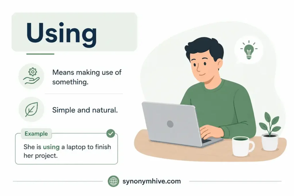 Using vs. Utilizing: What's the Difference?
