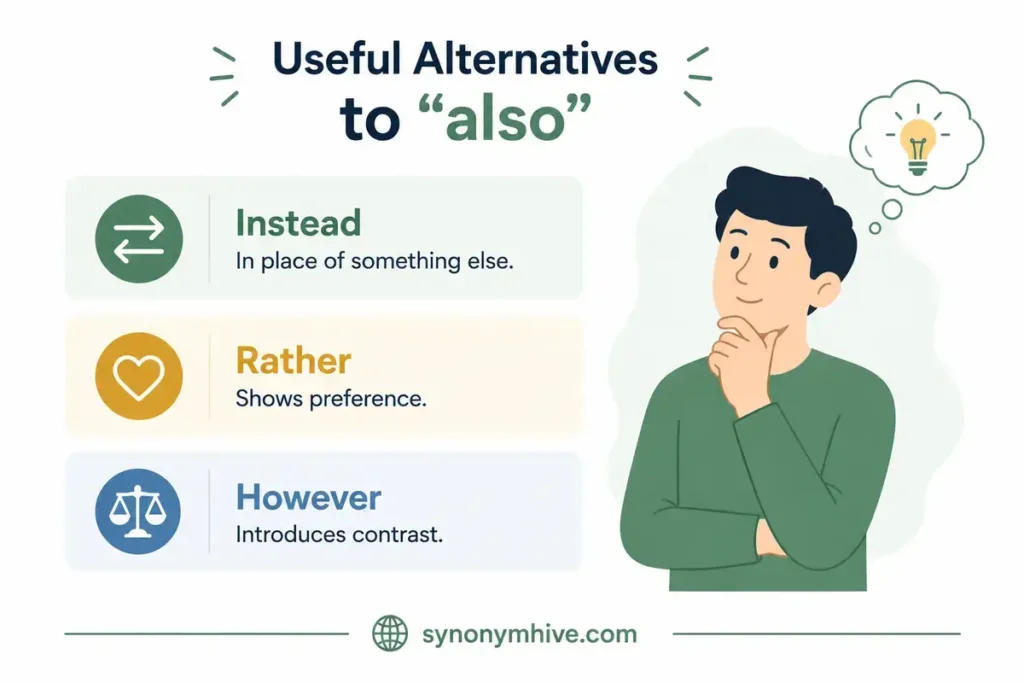 What Are The Opposite Words Of Also