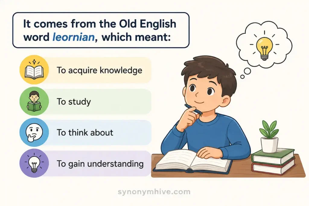 Where Does the Word "Learned" Come From?