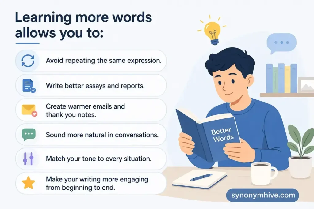 Why Learning More Words Improves Your Writing