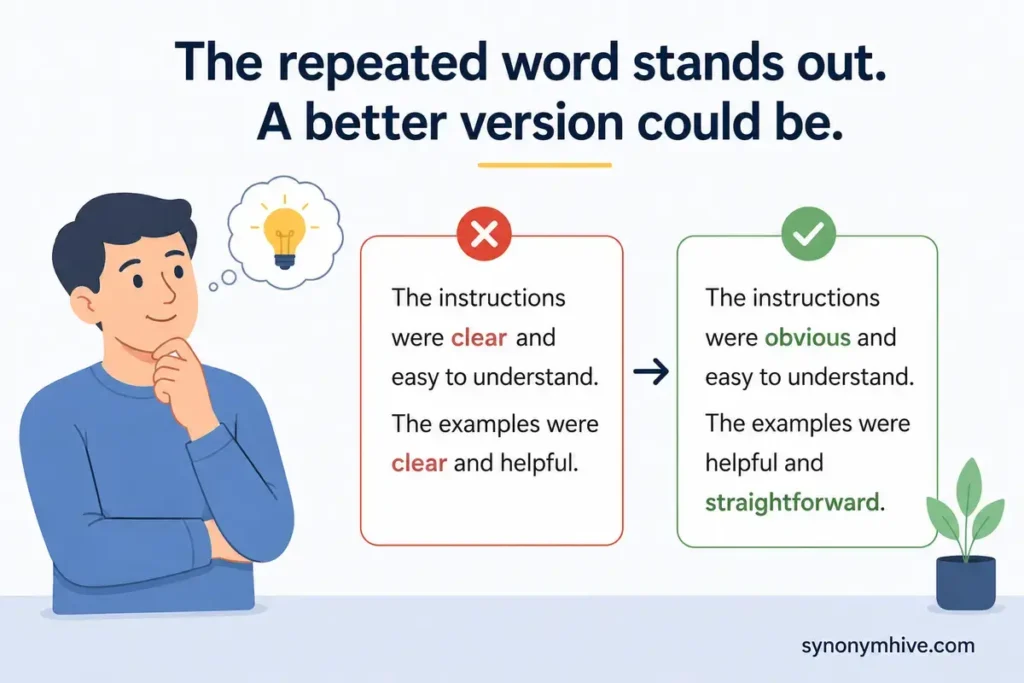 Why People Search For Synonyms For Clear
