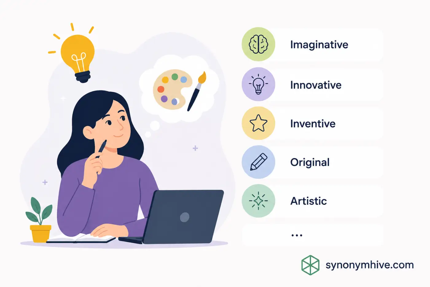 Another Word for Creative: 15+ Synonyms 2026