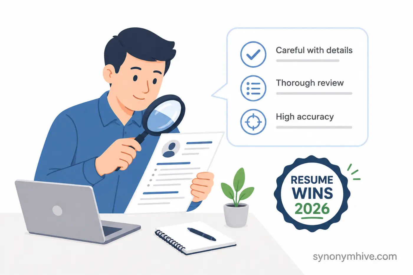 Another Word for Detail Oriented: Resume Wins 2026