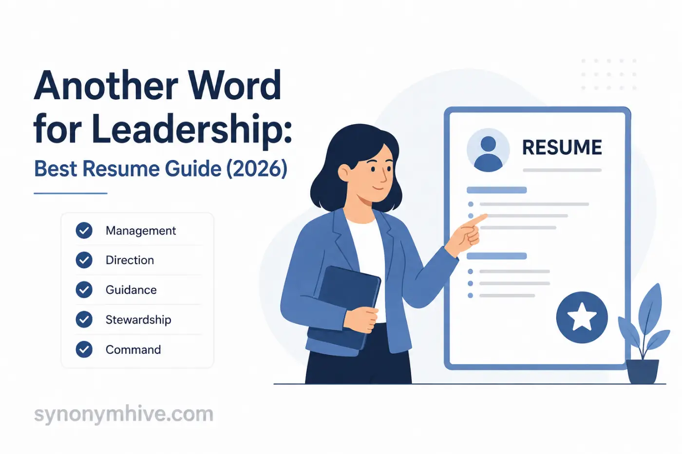 Another Word for Leadership: Best Resume Guide (2026)