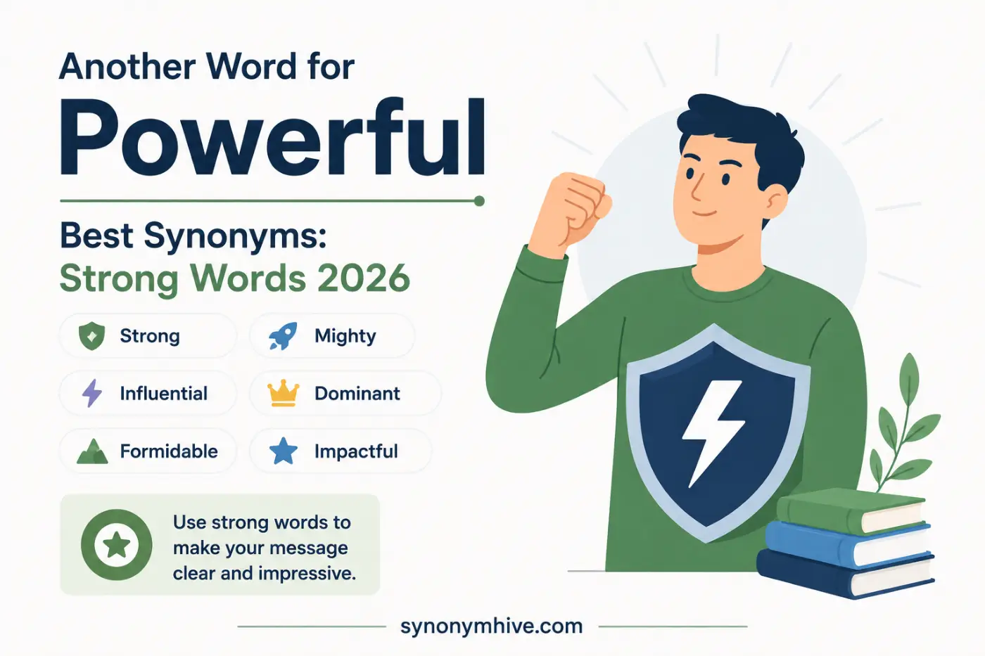 Another Word for Powerful Best Synonyms: Strong Words 2026