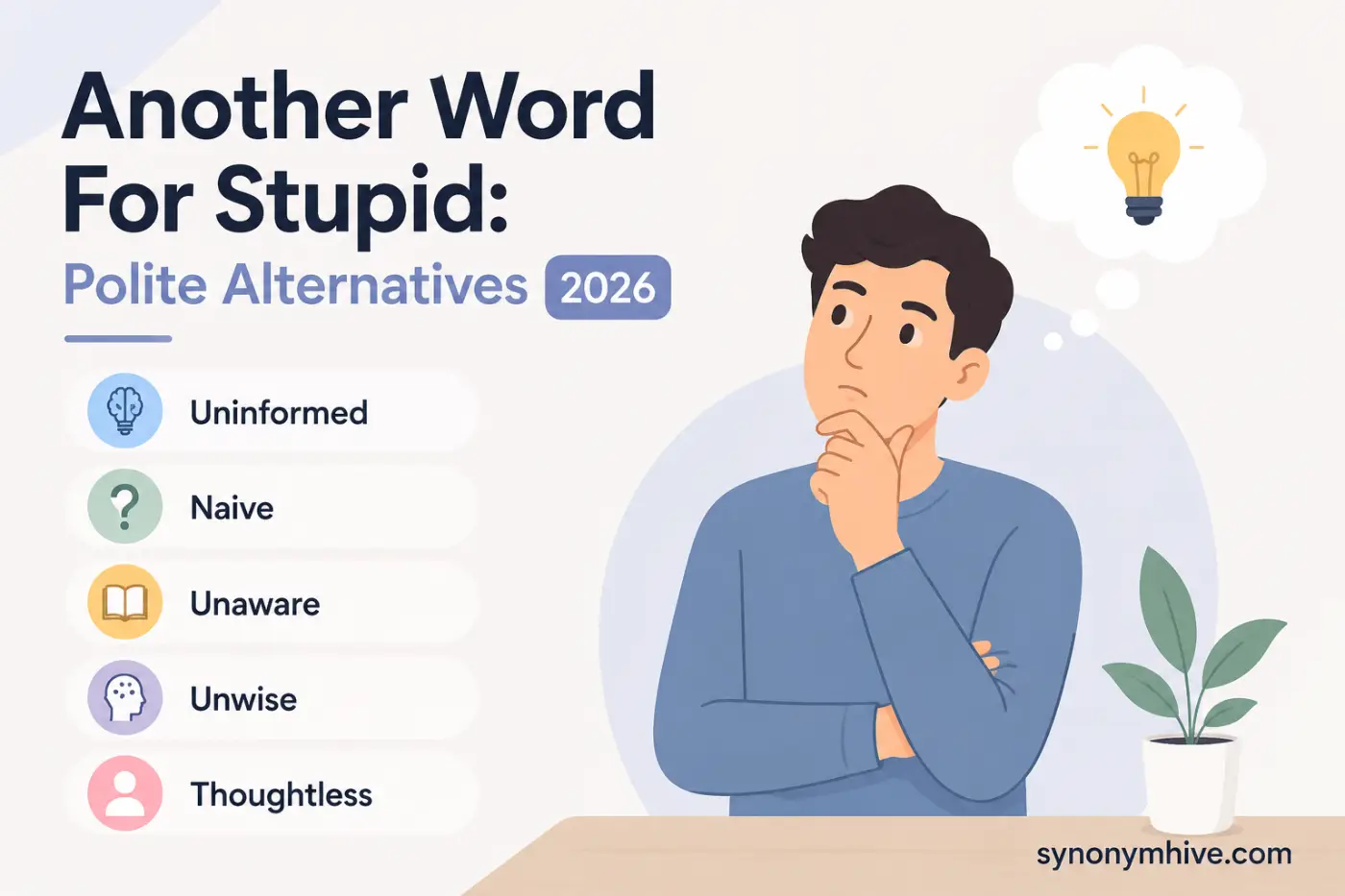 Another Word For Stupid: Polite Alternatives 2026