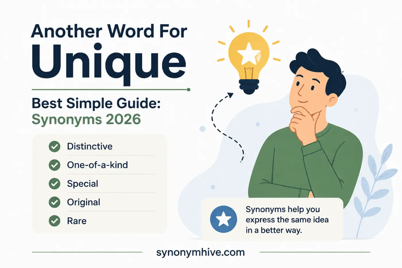 Another Word For Unique Best Simple Guide: Synonyms 2026