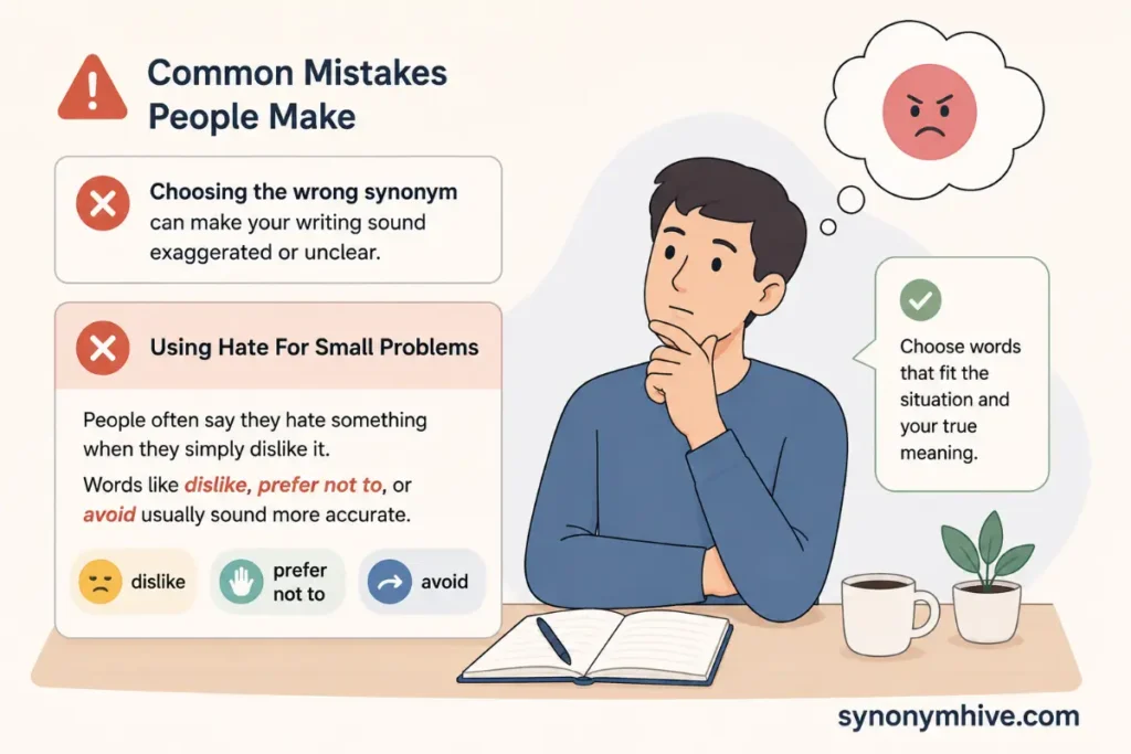 Common Mistakes People Make