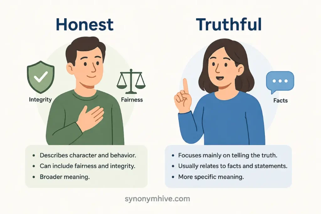 Honest Vs Truthful