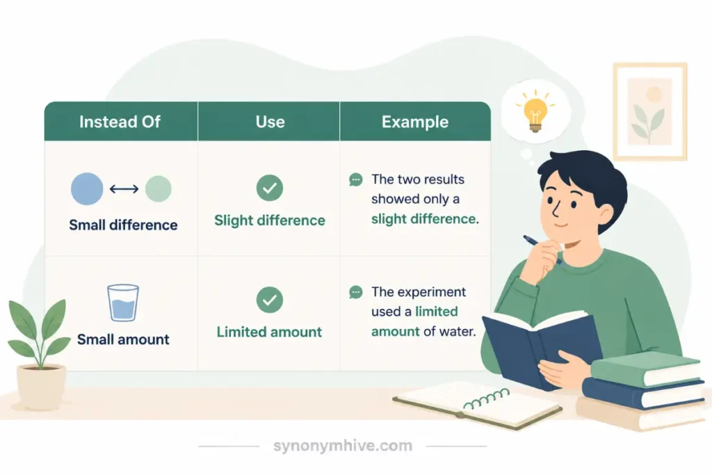 How Can Students Replace Small In Essays
