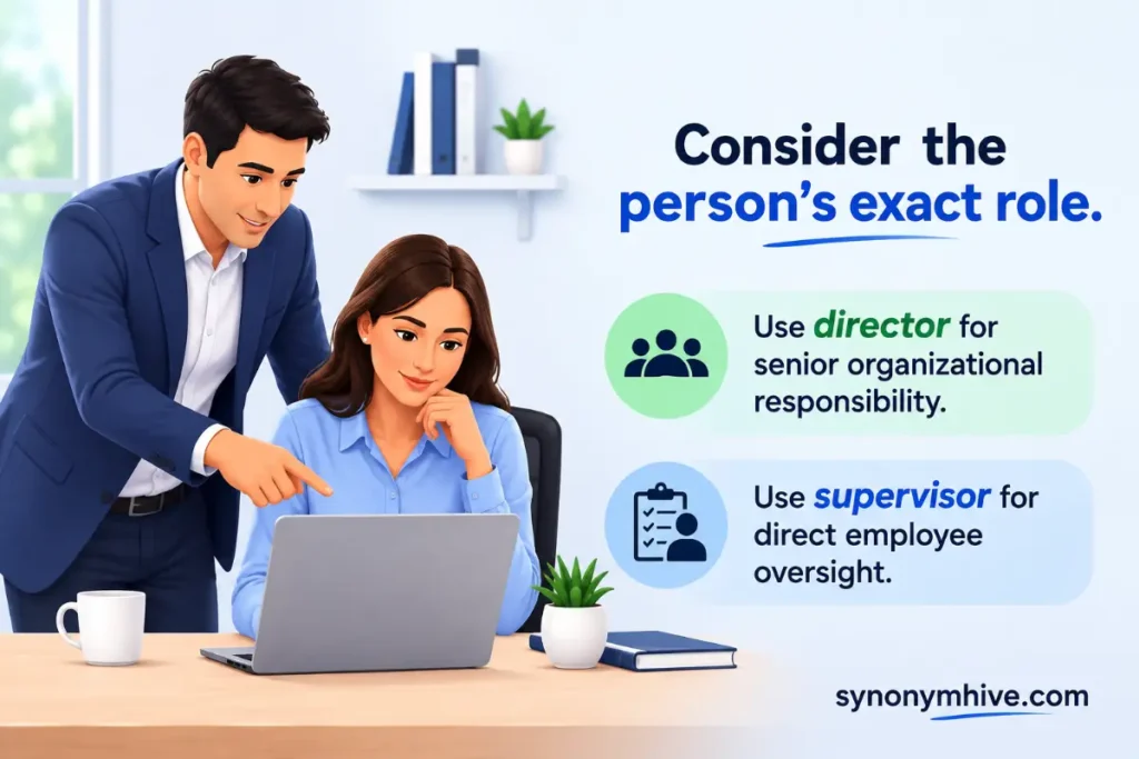 How Can You Choose A Manager Synonym For An Essay