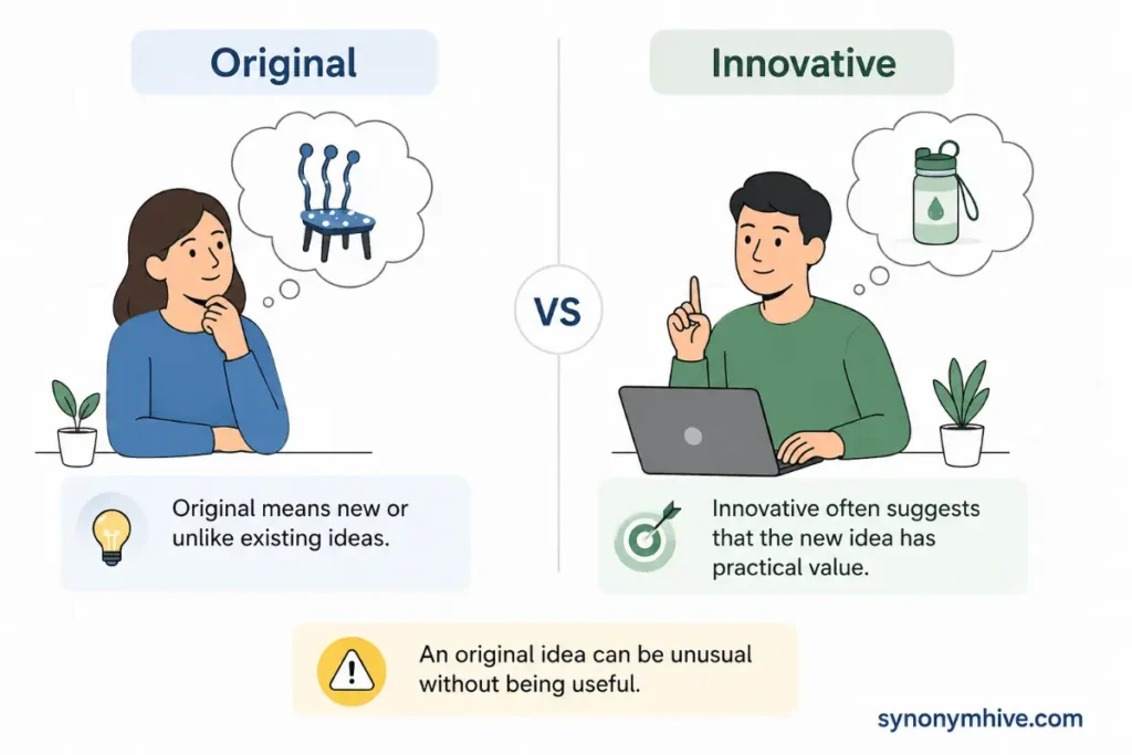 How Do Innovative And Original Differ