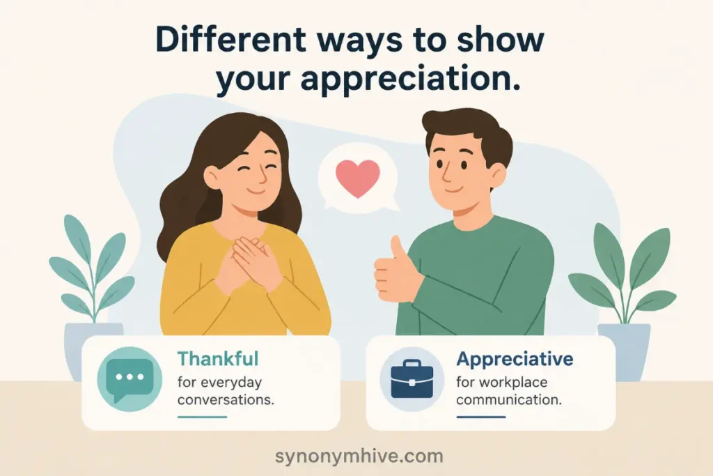 How Do You Choose The Right Synonym For Grateful