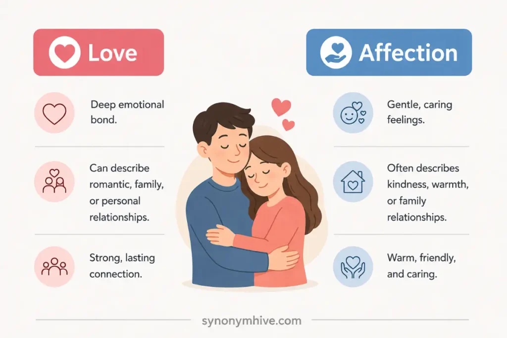 Love Vs Affection