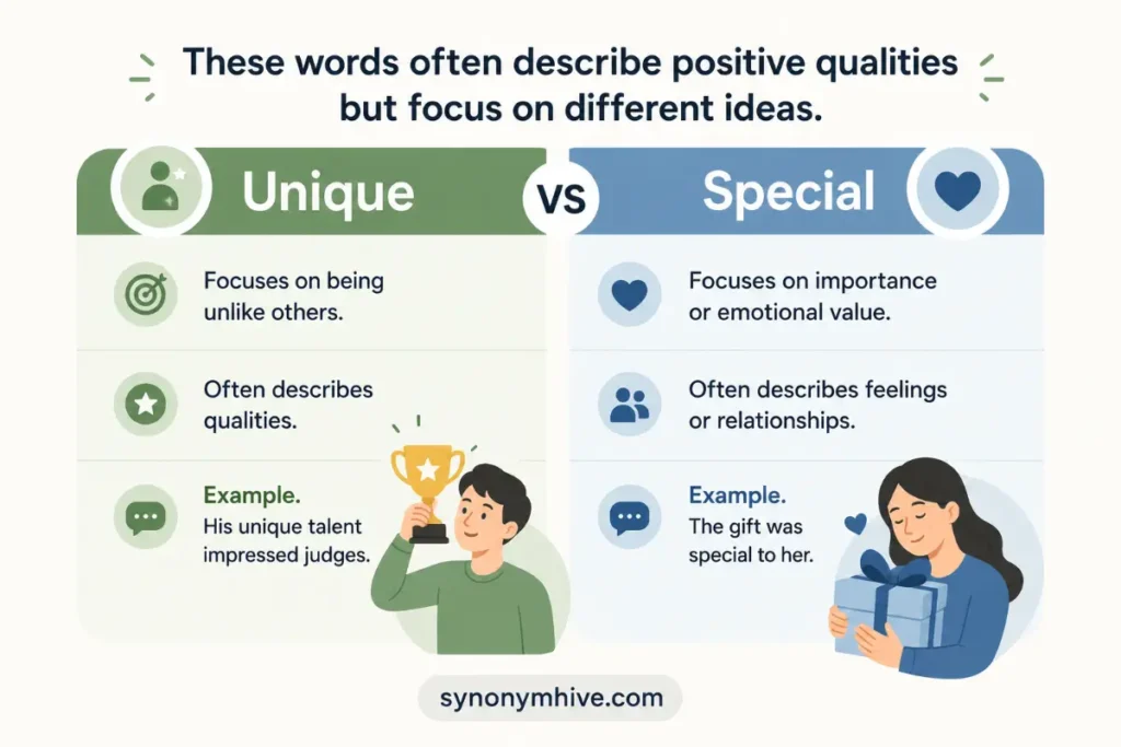 Unique Vs Special What Is The Difference
