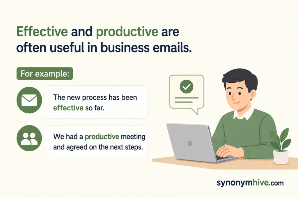 What Is Another Expression For Successful In A Business Email