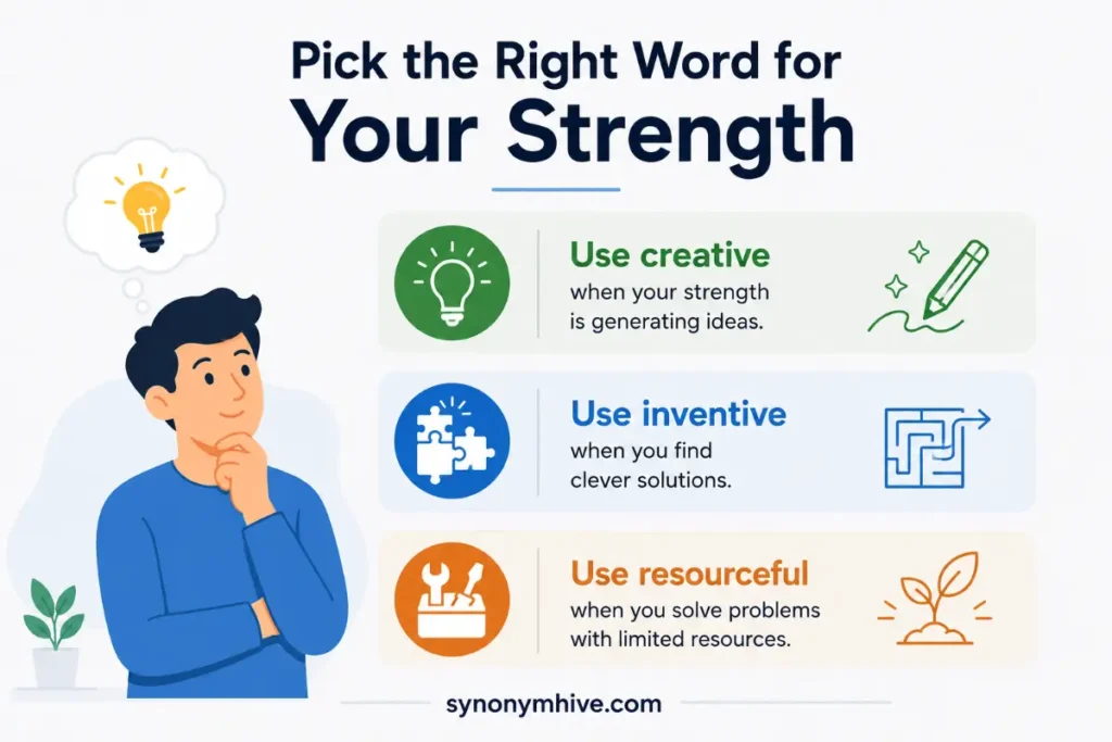What Is Another Phrase For Innovative On A Resume