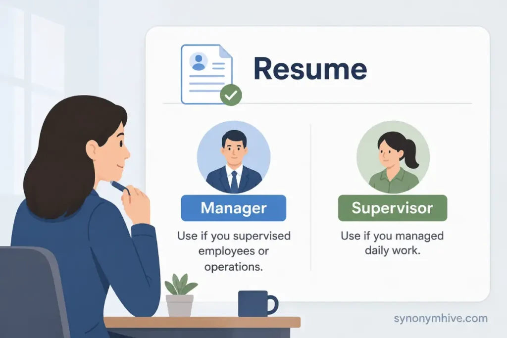What Is Another Phrase For Leader On A Resume