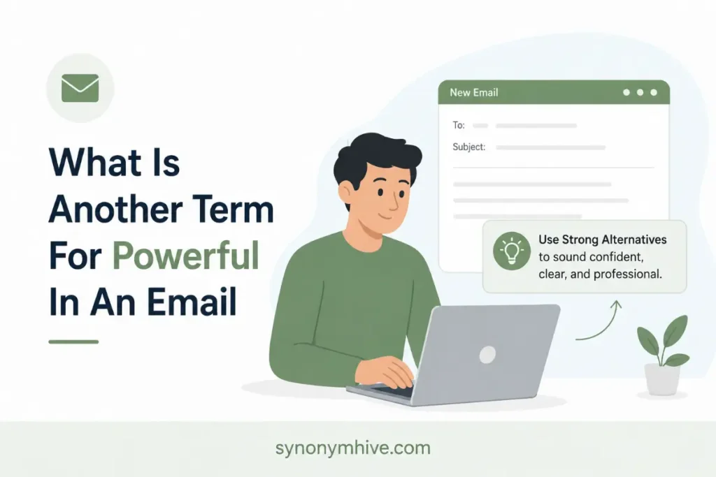 What Is Another Term For Powerful In An Email