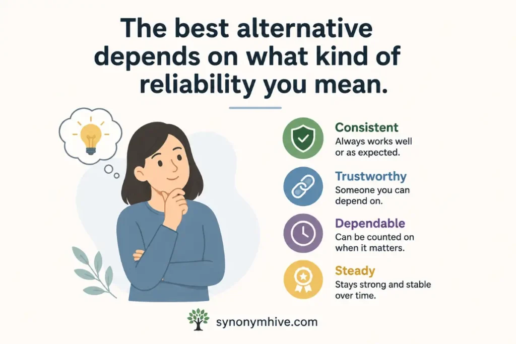 What Is Another Word For Reliable