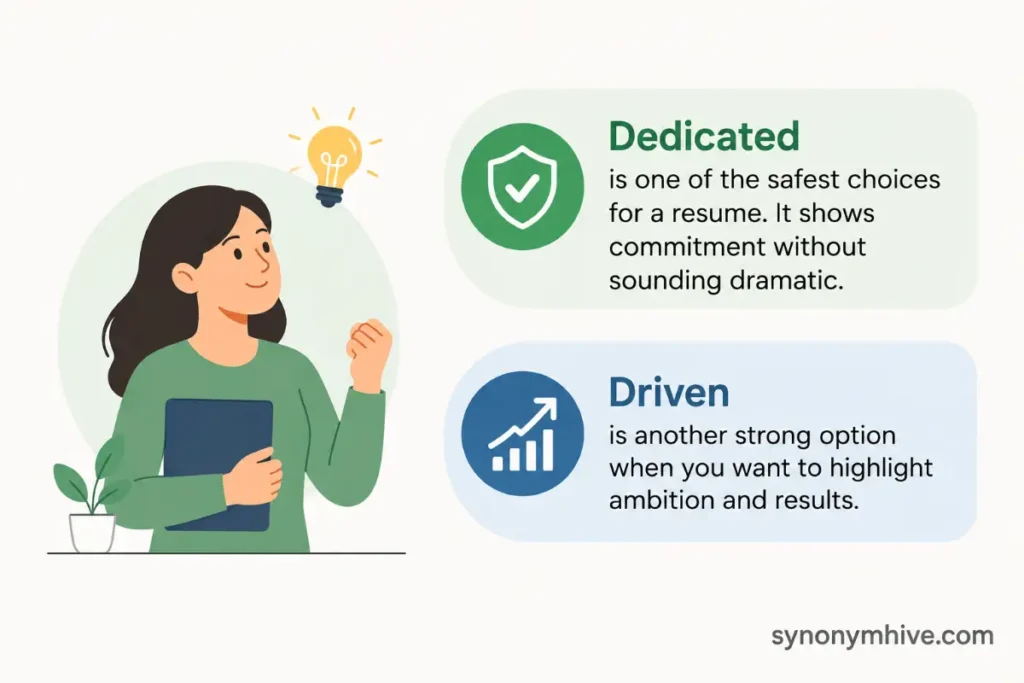 What is the best word for a resume