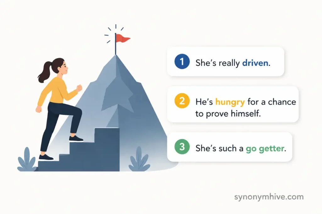 What Is The Best Word For Ambitious In A Text