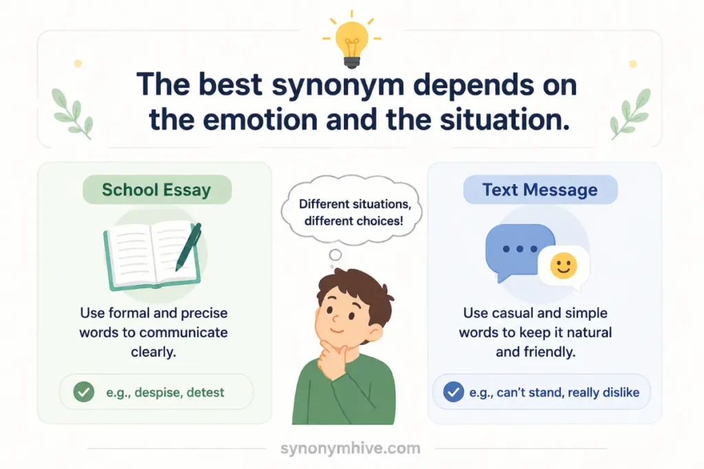 What Is The Best Word To Use In Different Situations
