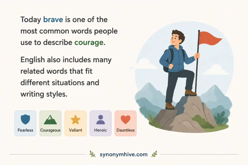 Where Did The Word Brave Come From