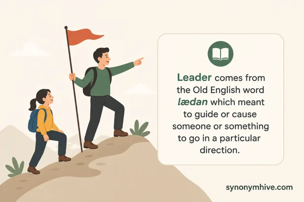 Where Did The Word Leader Come From