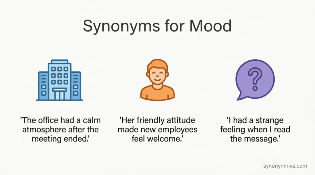 15 Examples Of Another word for Mood In Real Situations