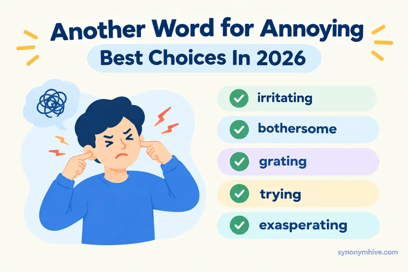 another word for annoying Best Choices In 2026