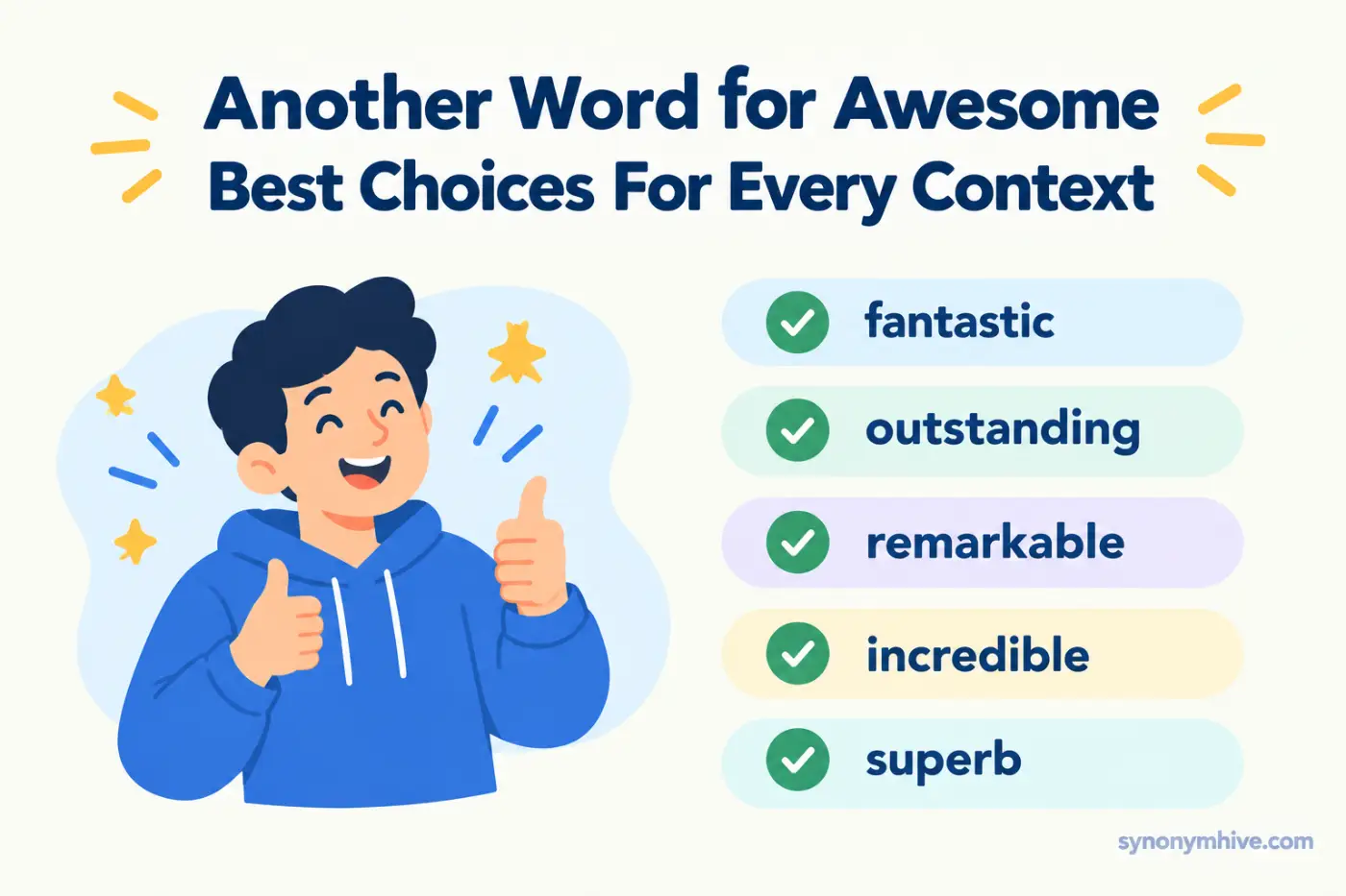 another word for awesome Best Choices For Every Context