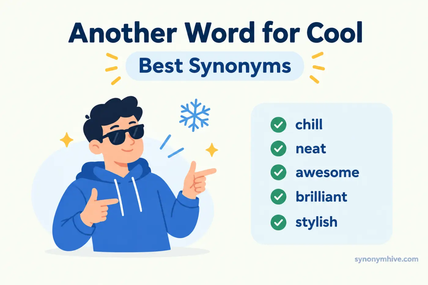 Another Word for Cool Best Synonyms