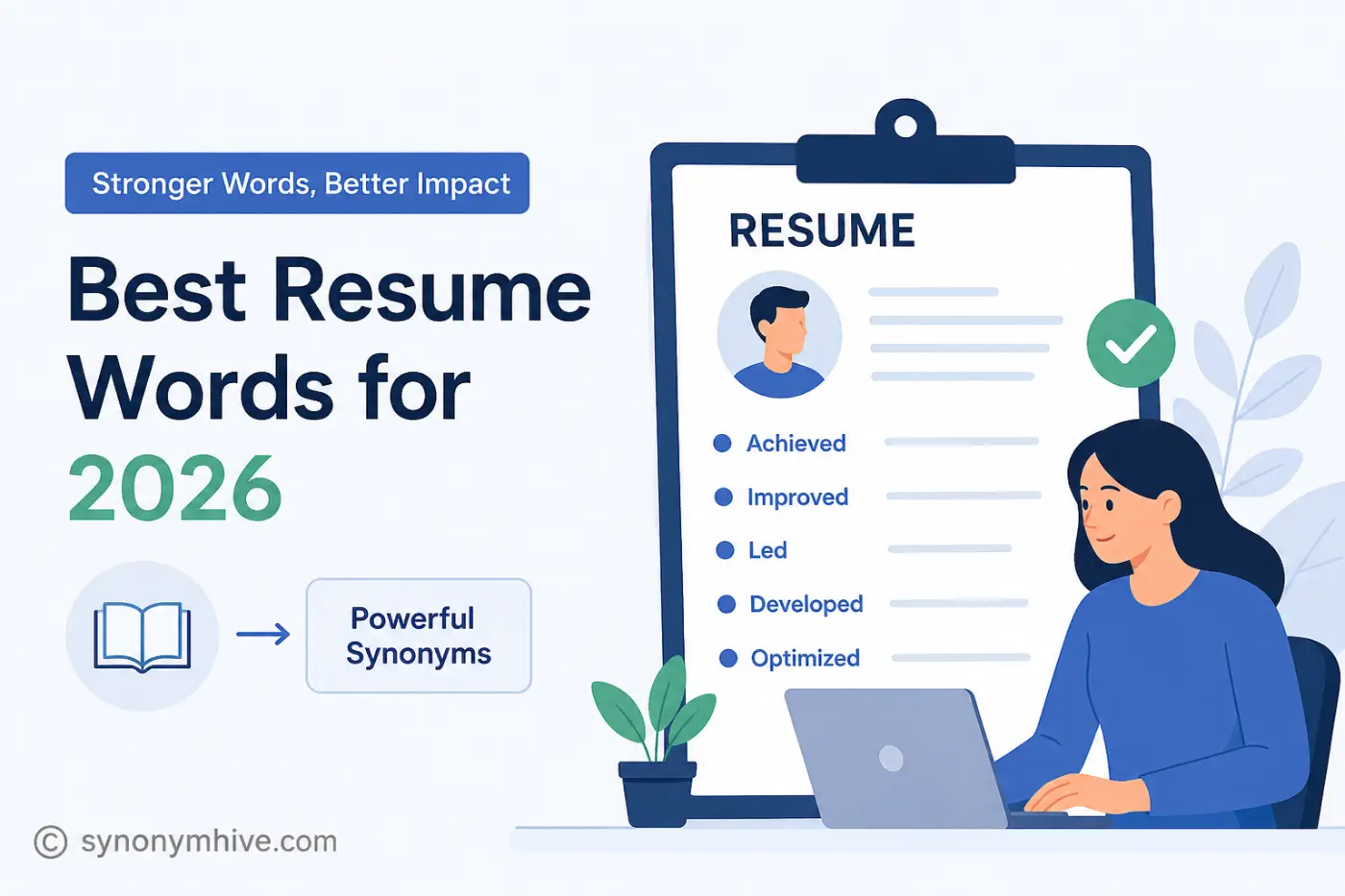 Another Word for Effective Best Resume Words for 2026