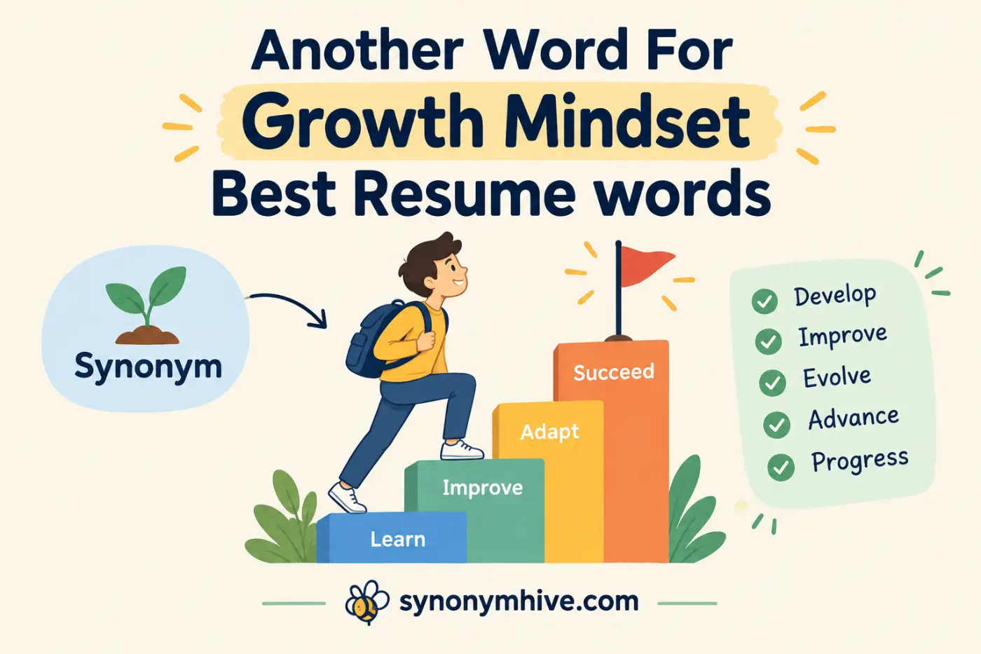 Another Word For Growth Mindset Best Resume Words