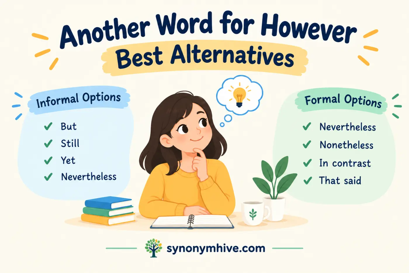 Another Word for However Best Alternatives