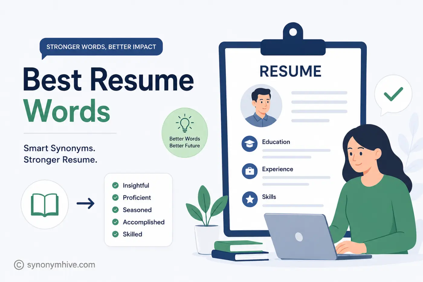Another Word for Knowledgeable Best Resume Words 2026