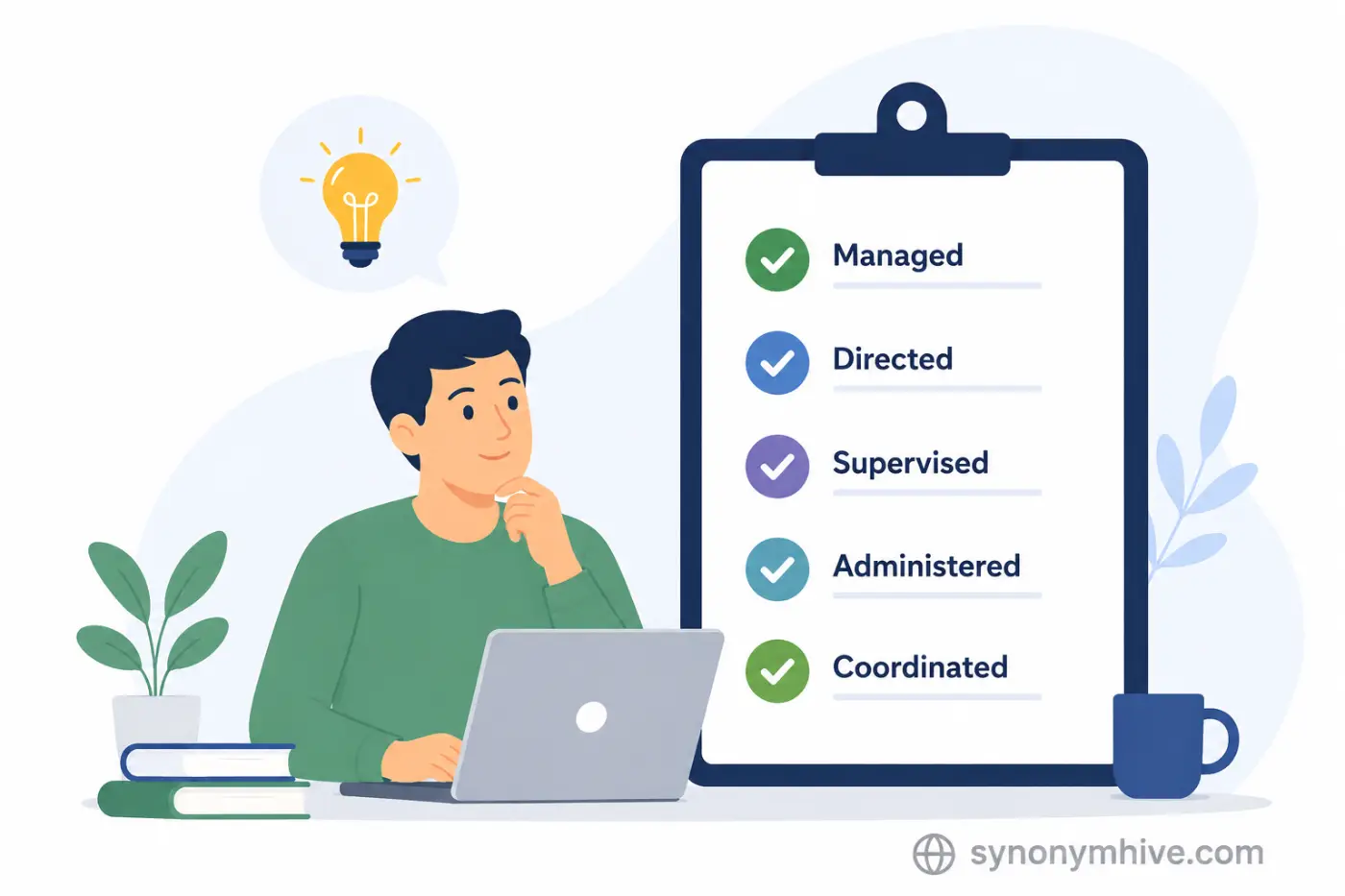 Another Word for Oversaw Best Resume Choices 2026
